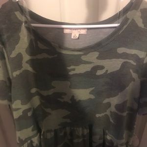 Women’s Camo Top